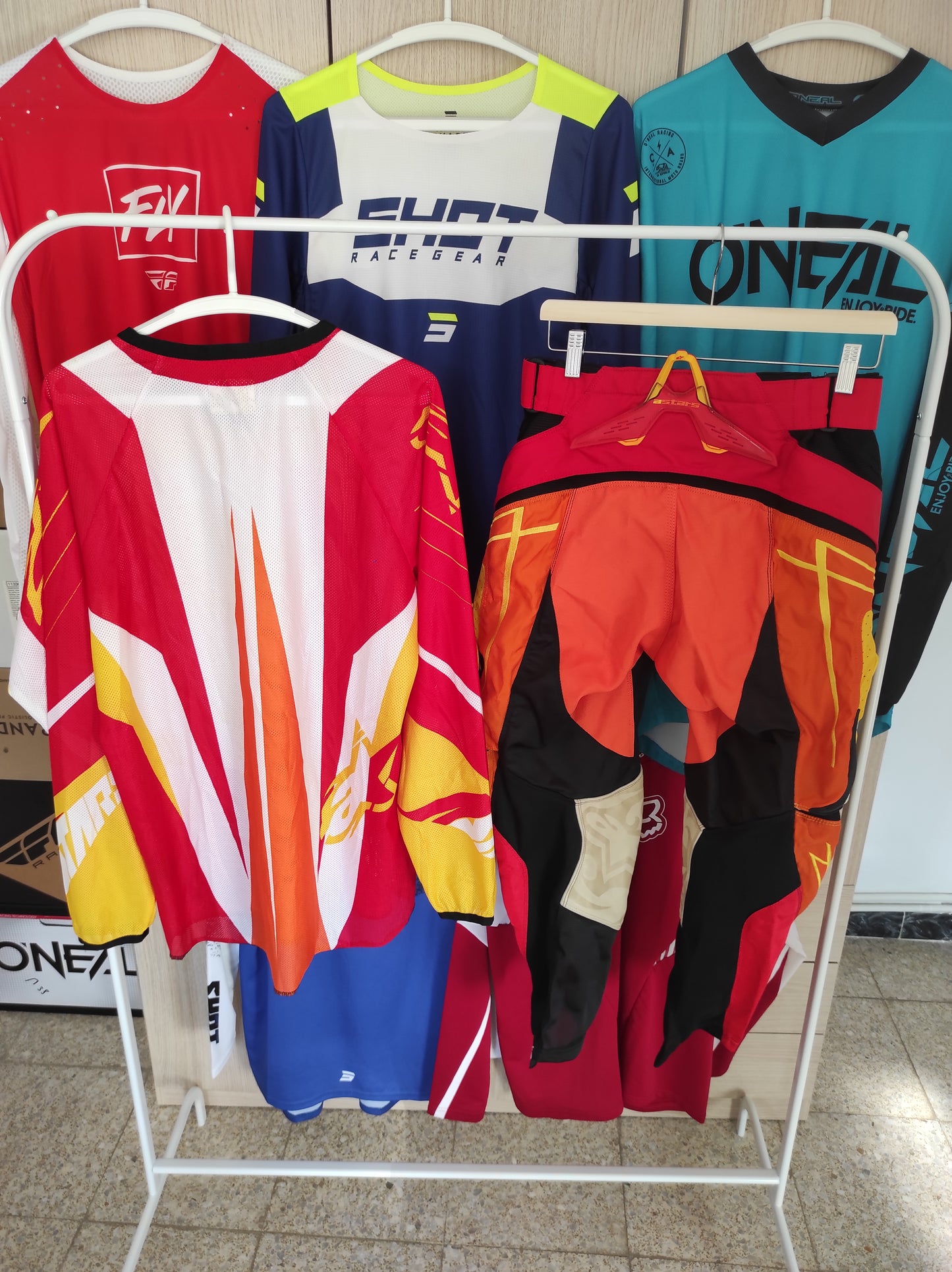 Traje Alpinestars Amarillo - Naranja