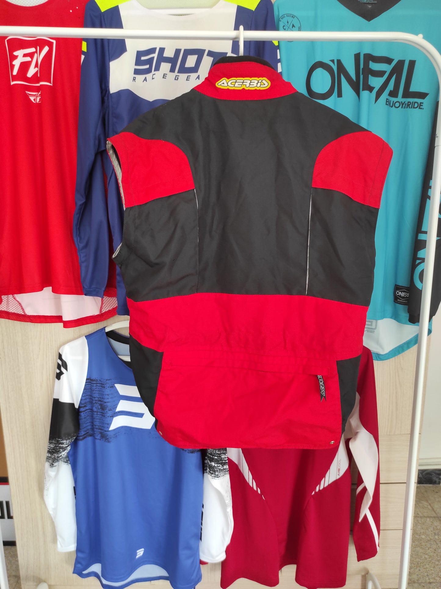 Equipación enduro Acerbis con chaqueta