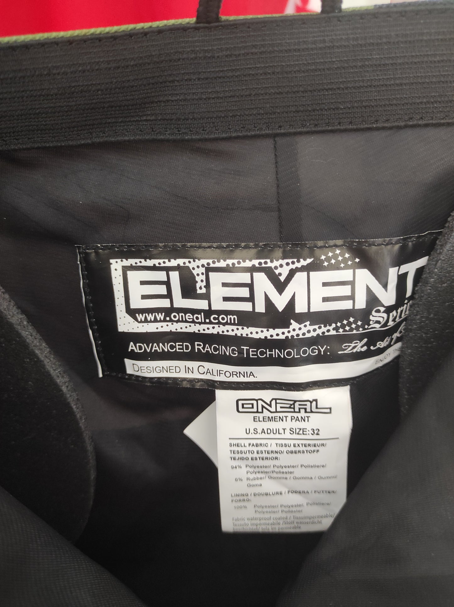 Traje motocross O'Neal talla M