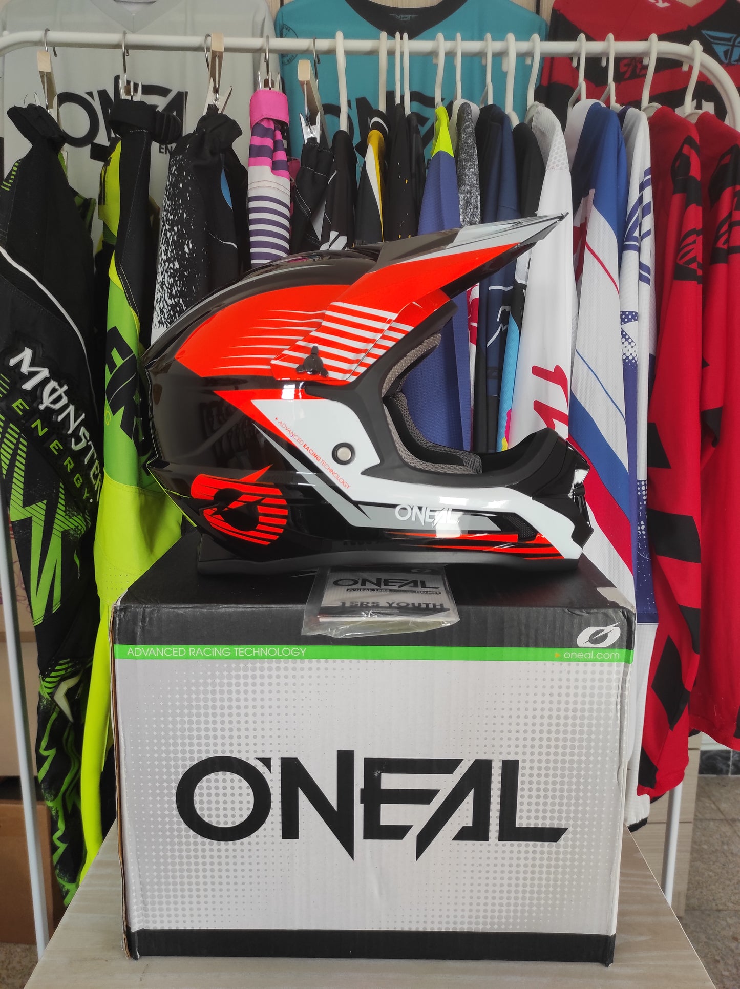 Casco motocross O'Neal Niño talla M
