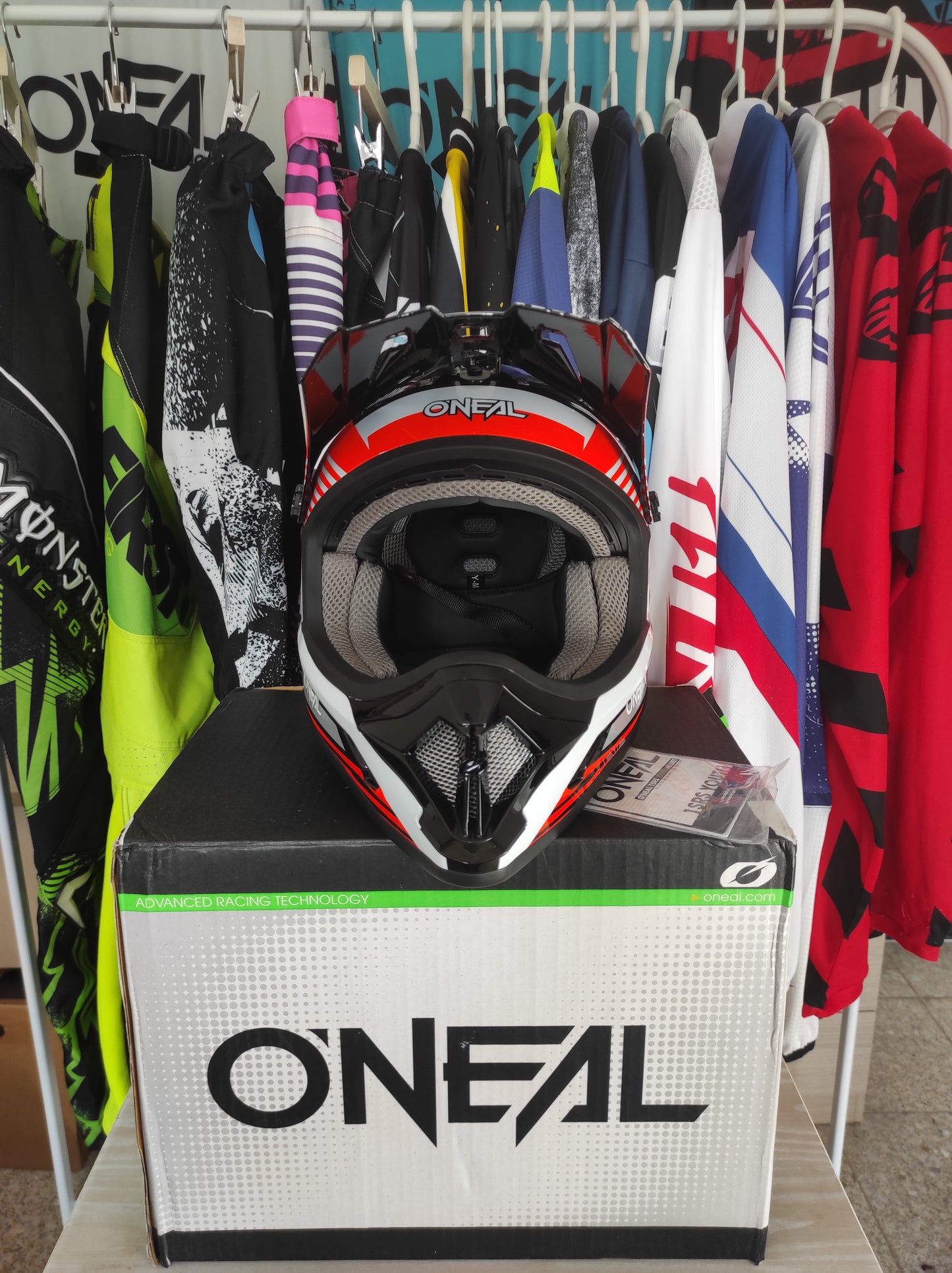 Casco motocross O'Neal Niño talla M