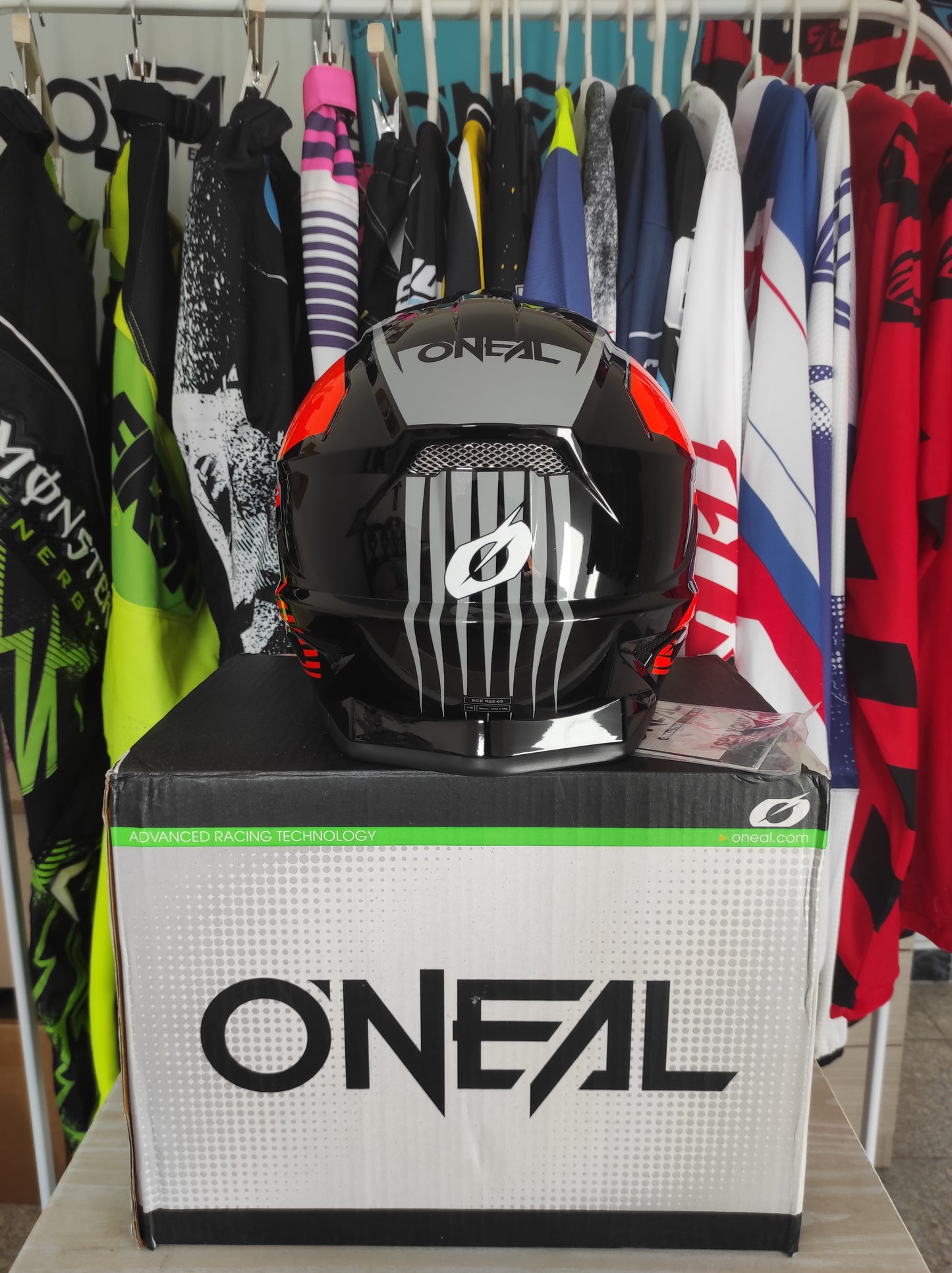 Casco motocross O'Neal Niño talla M