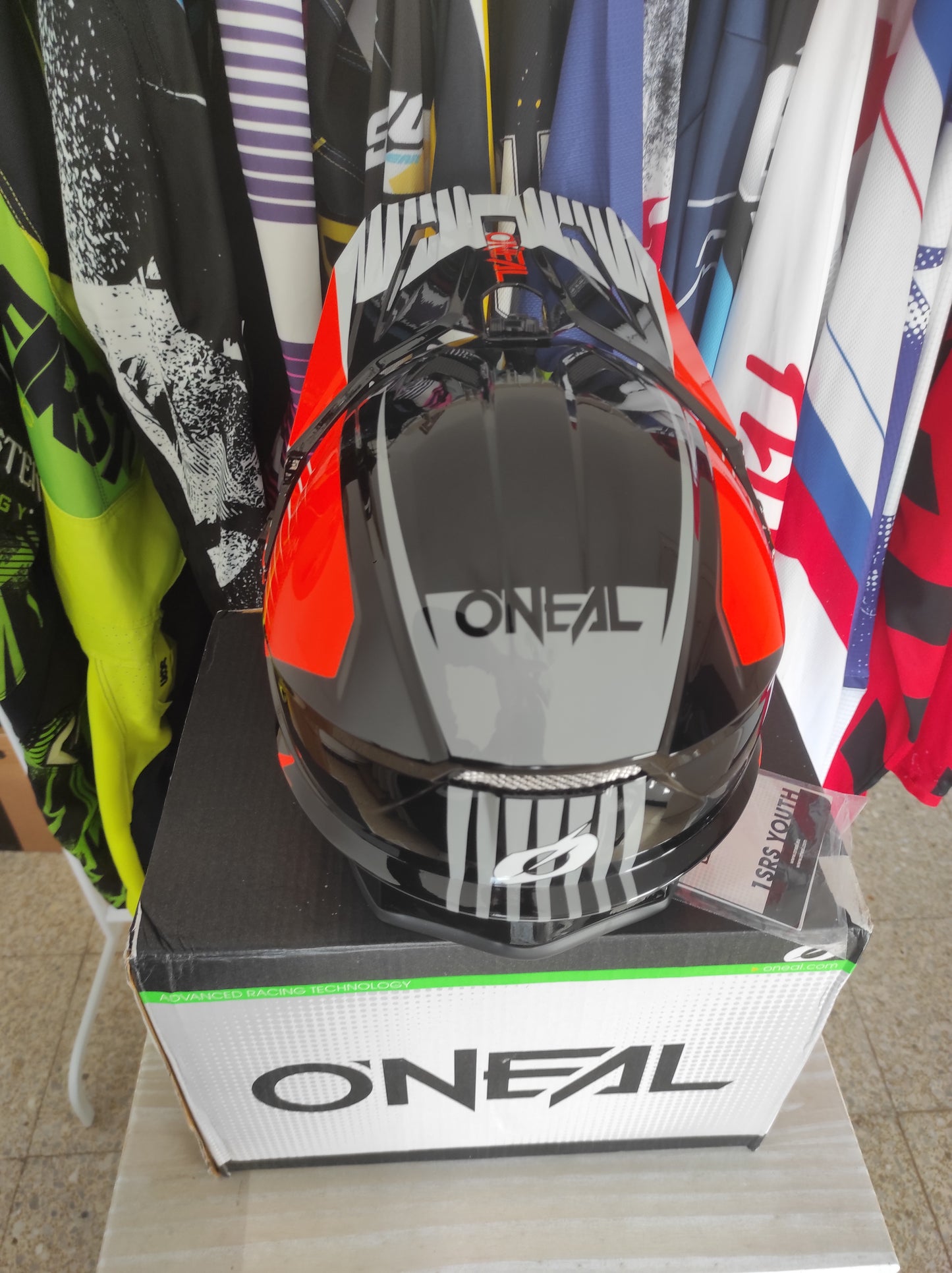 Casco motocross O'Neal Niño talla M