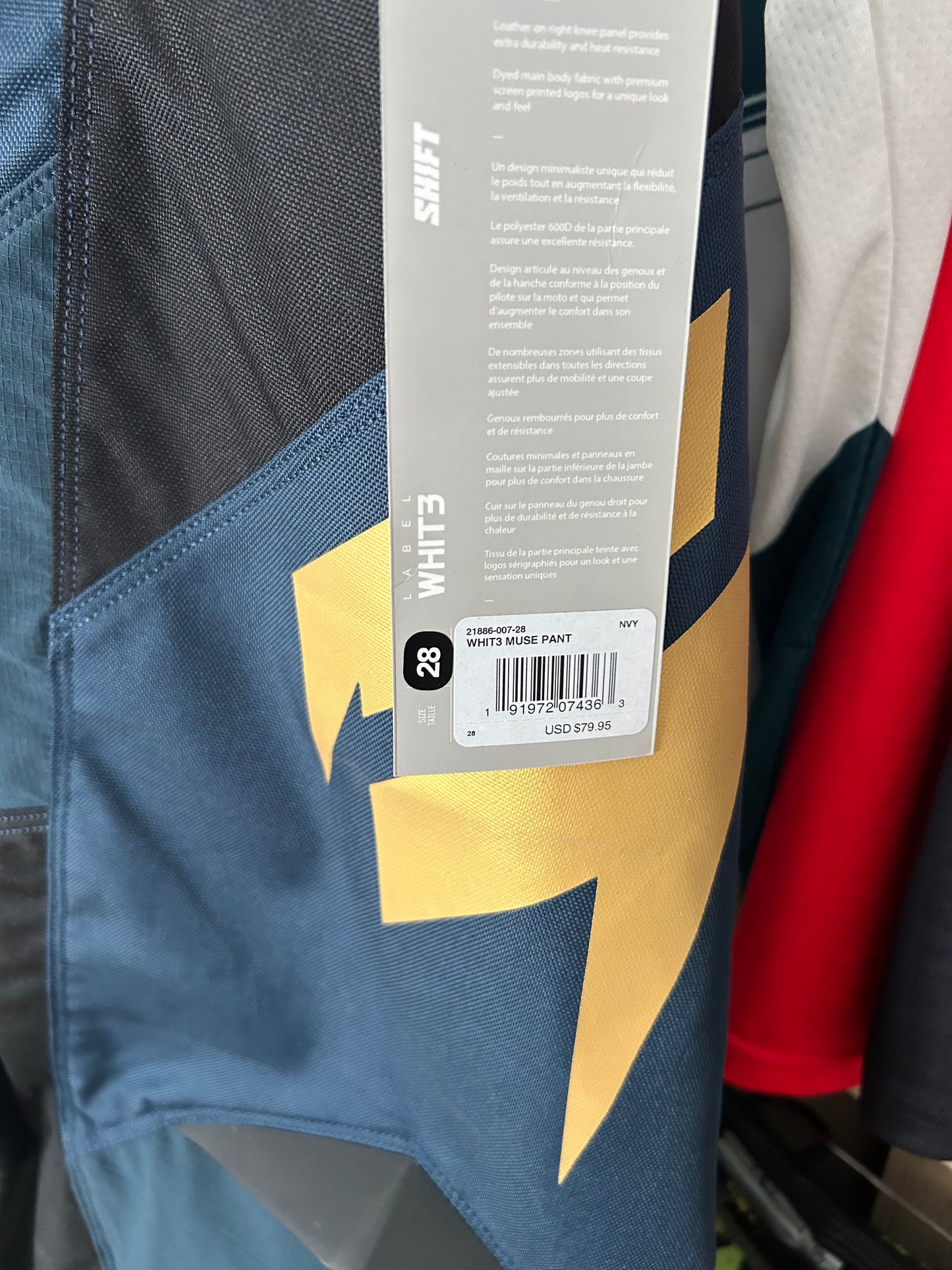 Pantalón motocross shift S