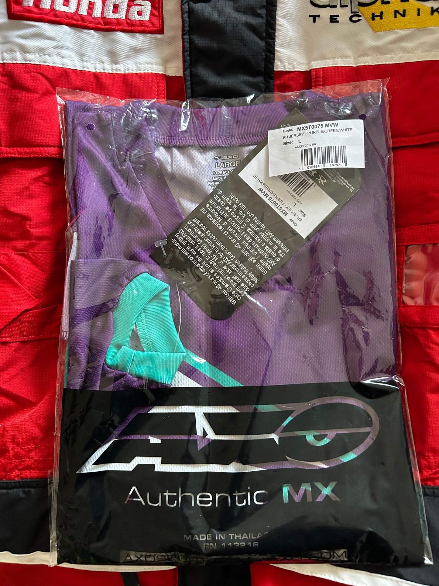 Camiseta Axo motocross talla L