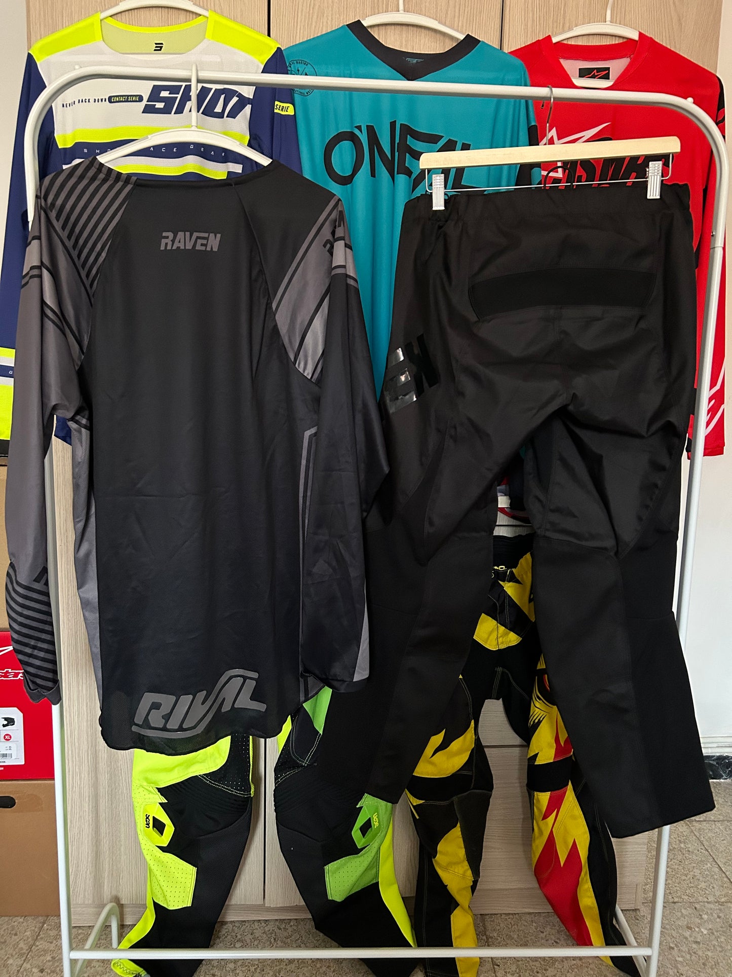 Traje motocross Raven