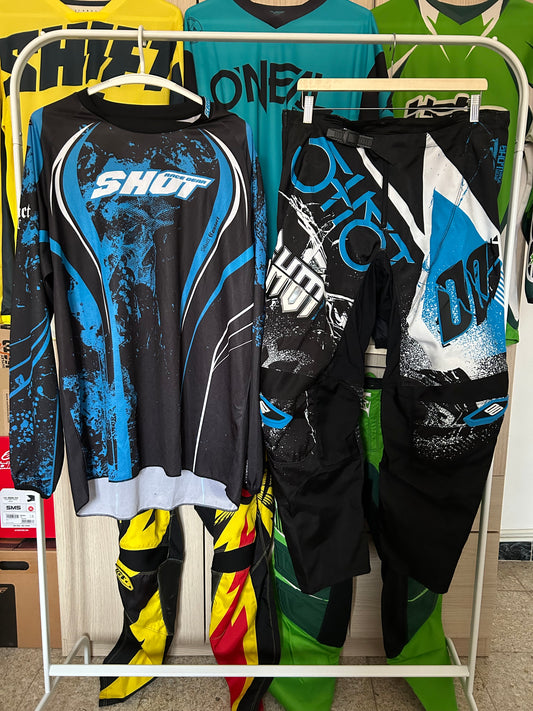 Traje motocross Shot XL