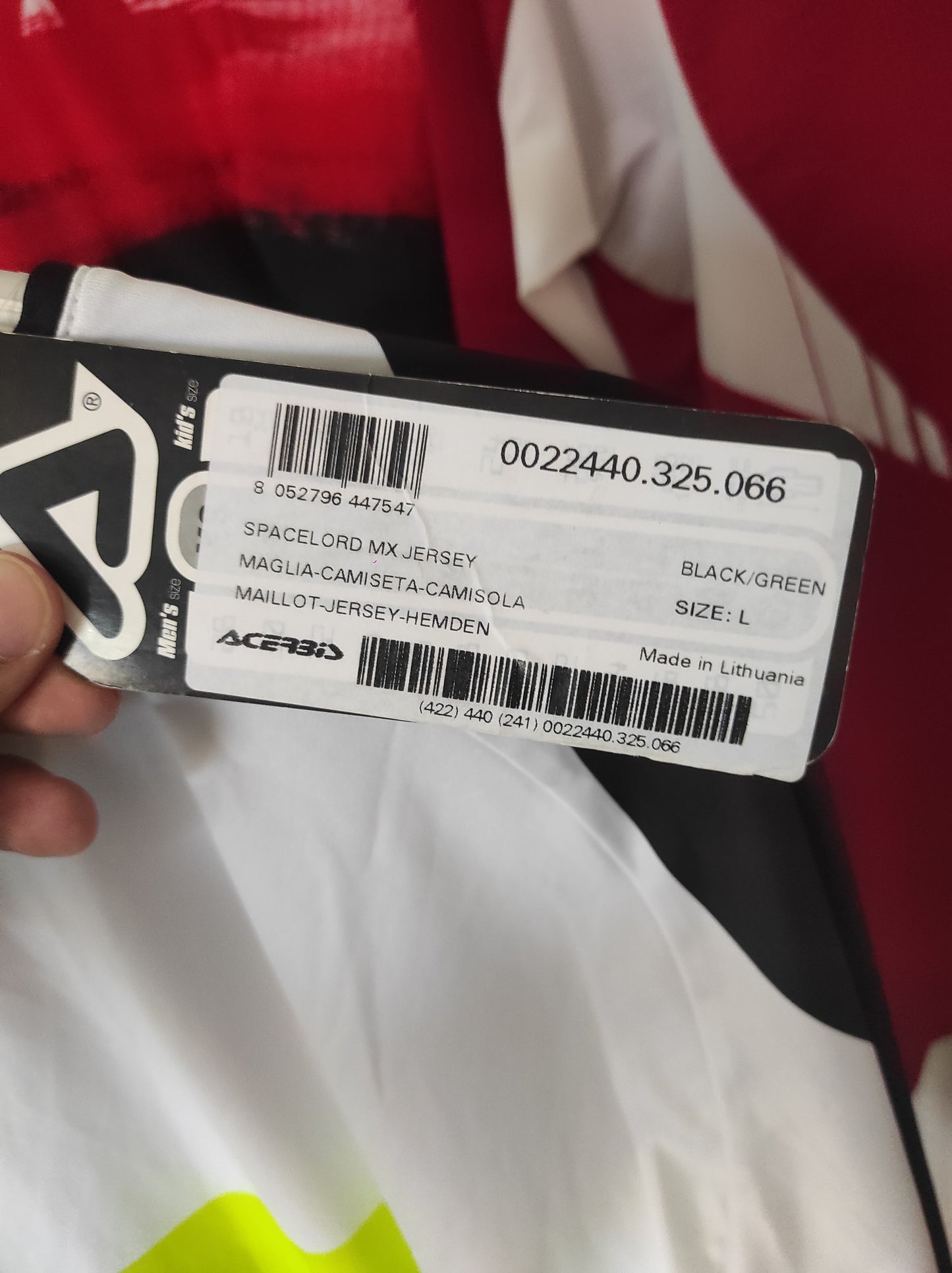 Camiseta Motocross Acerbis