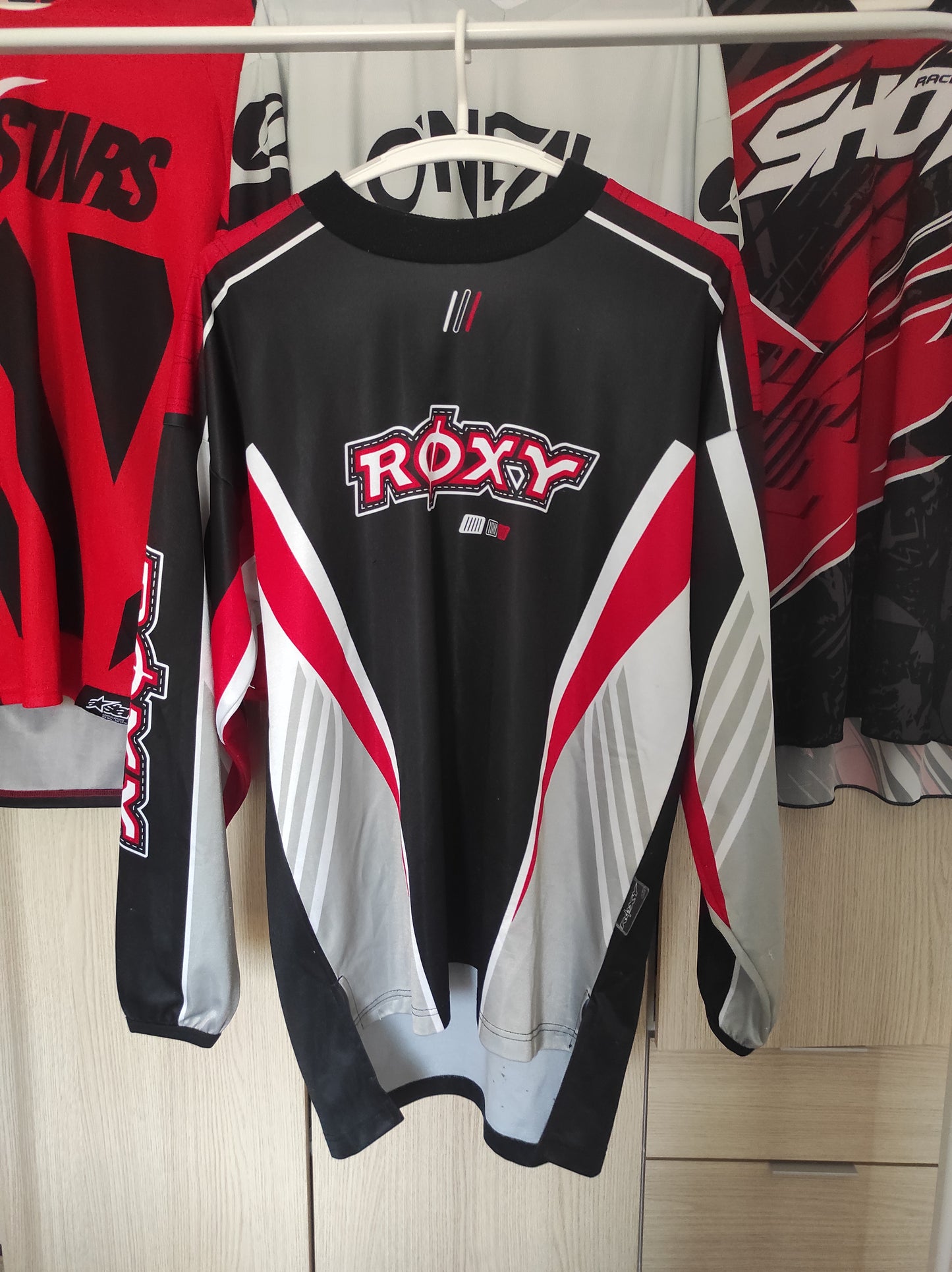 Camiseta retro Roxy motocross