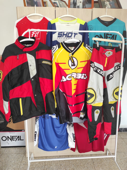 Equipación enduro Acerbis con chaqueta