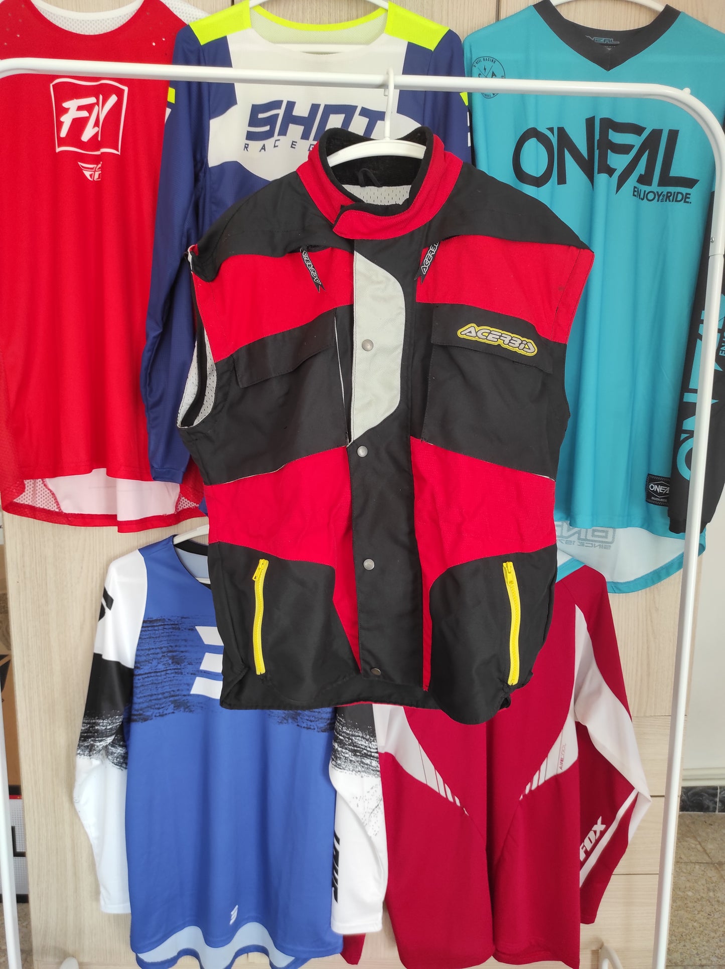 Equipación enduro Acerbis con chaqueta