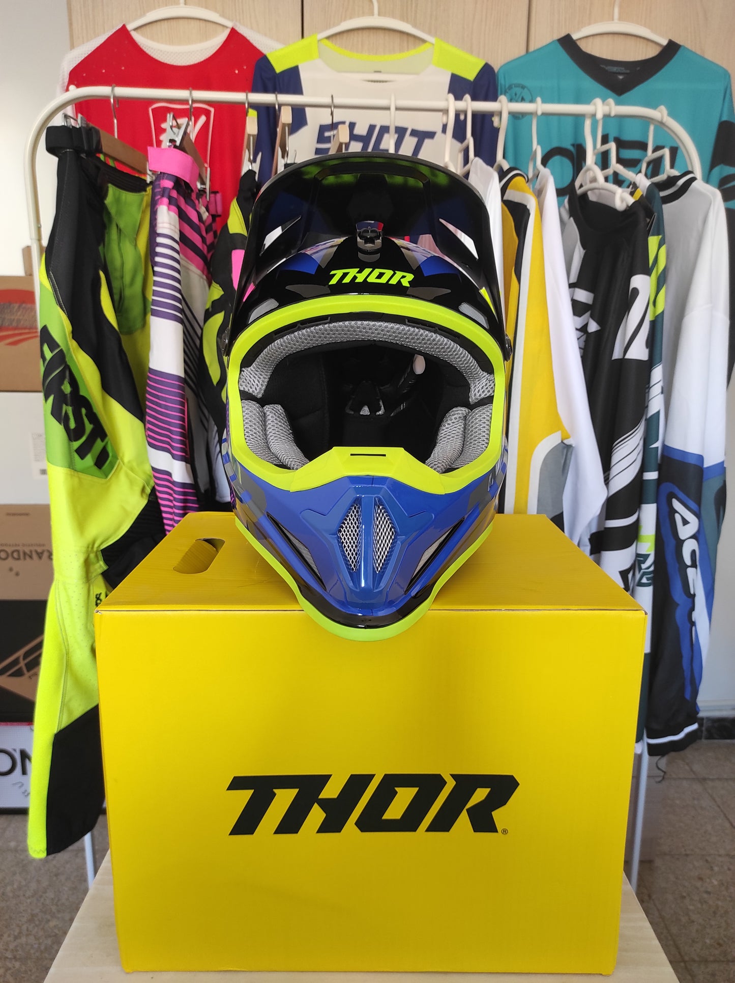 Casco Motocross THOR Sector Talla M