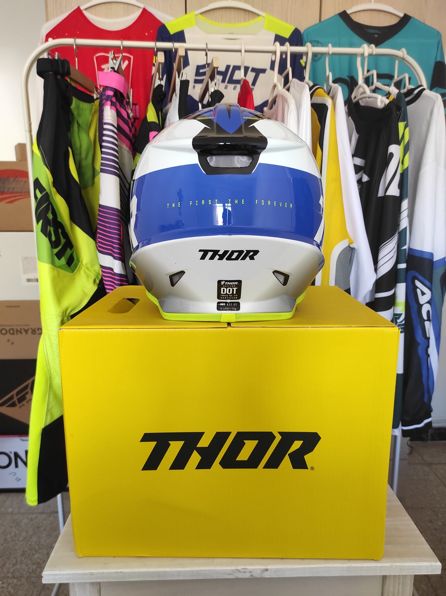 Casco Motocross THOR Sector Talla M