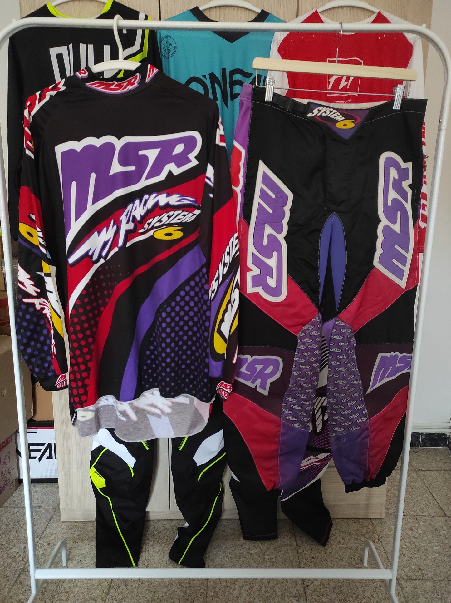 Traje motocross Vintage