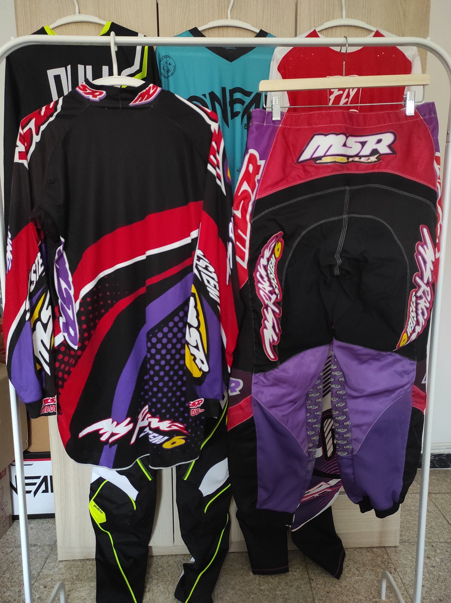 Traje motocross Vintage