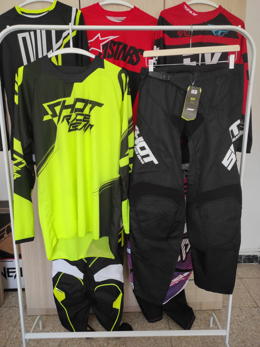 Traje motocross Shot M