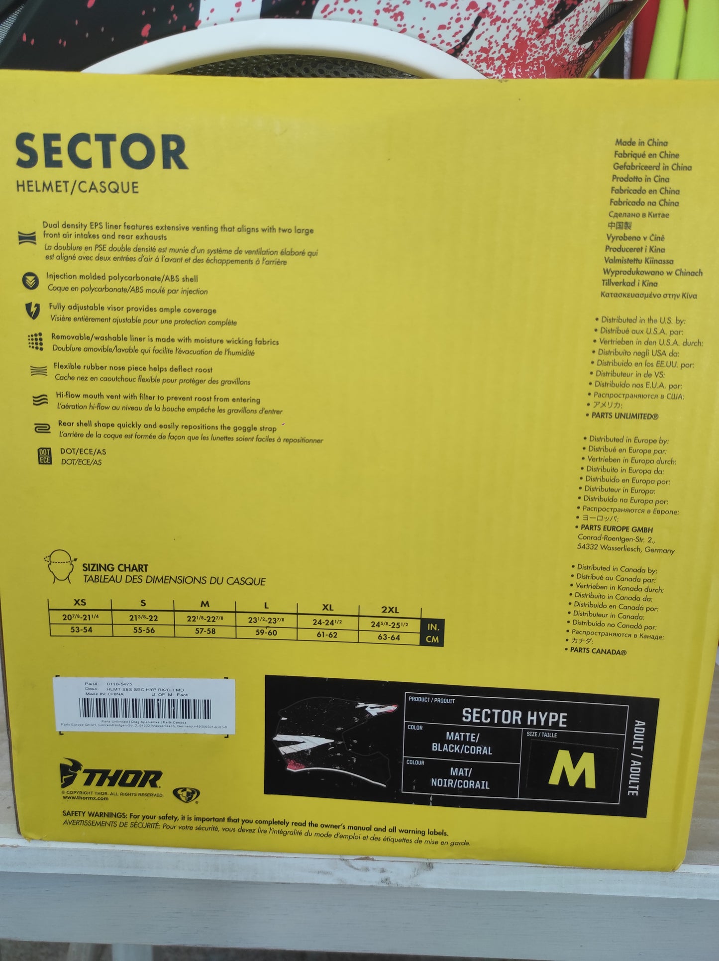 Casco Thor Sector Hype