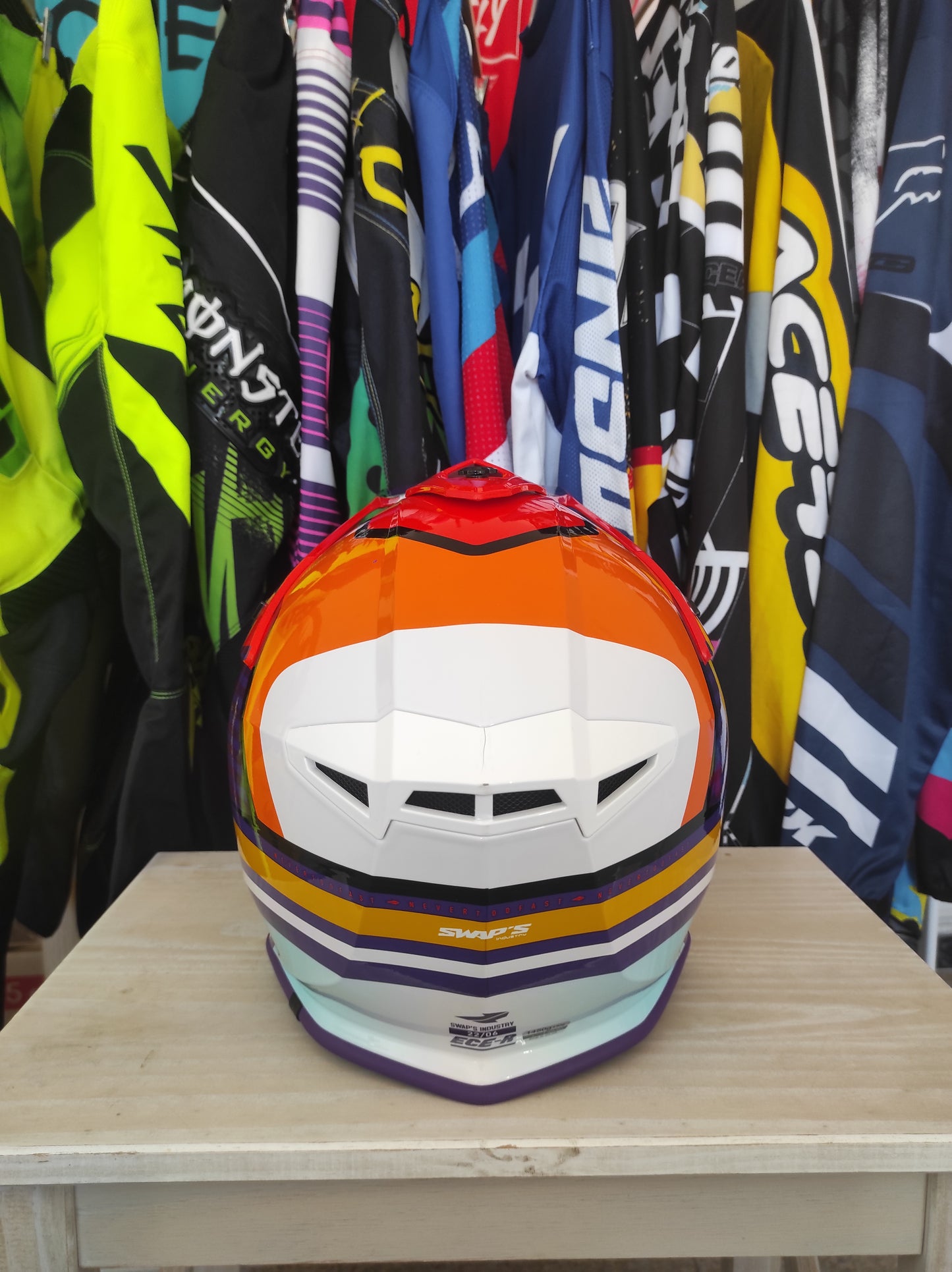 Casco motocross SWAPS (CON TARA)