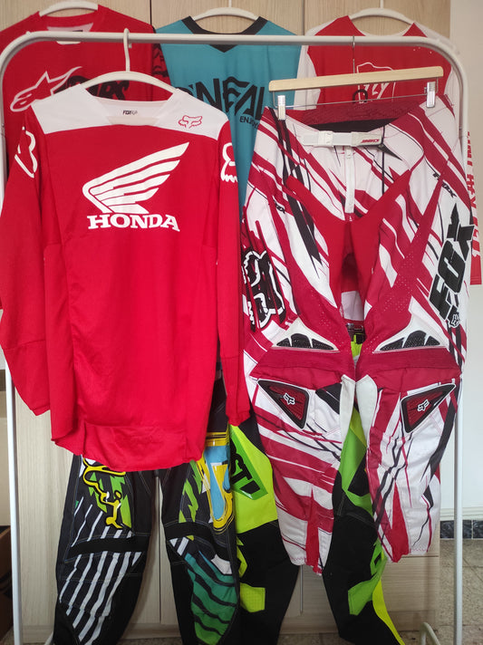 Traje motocross Fox Honda