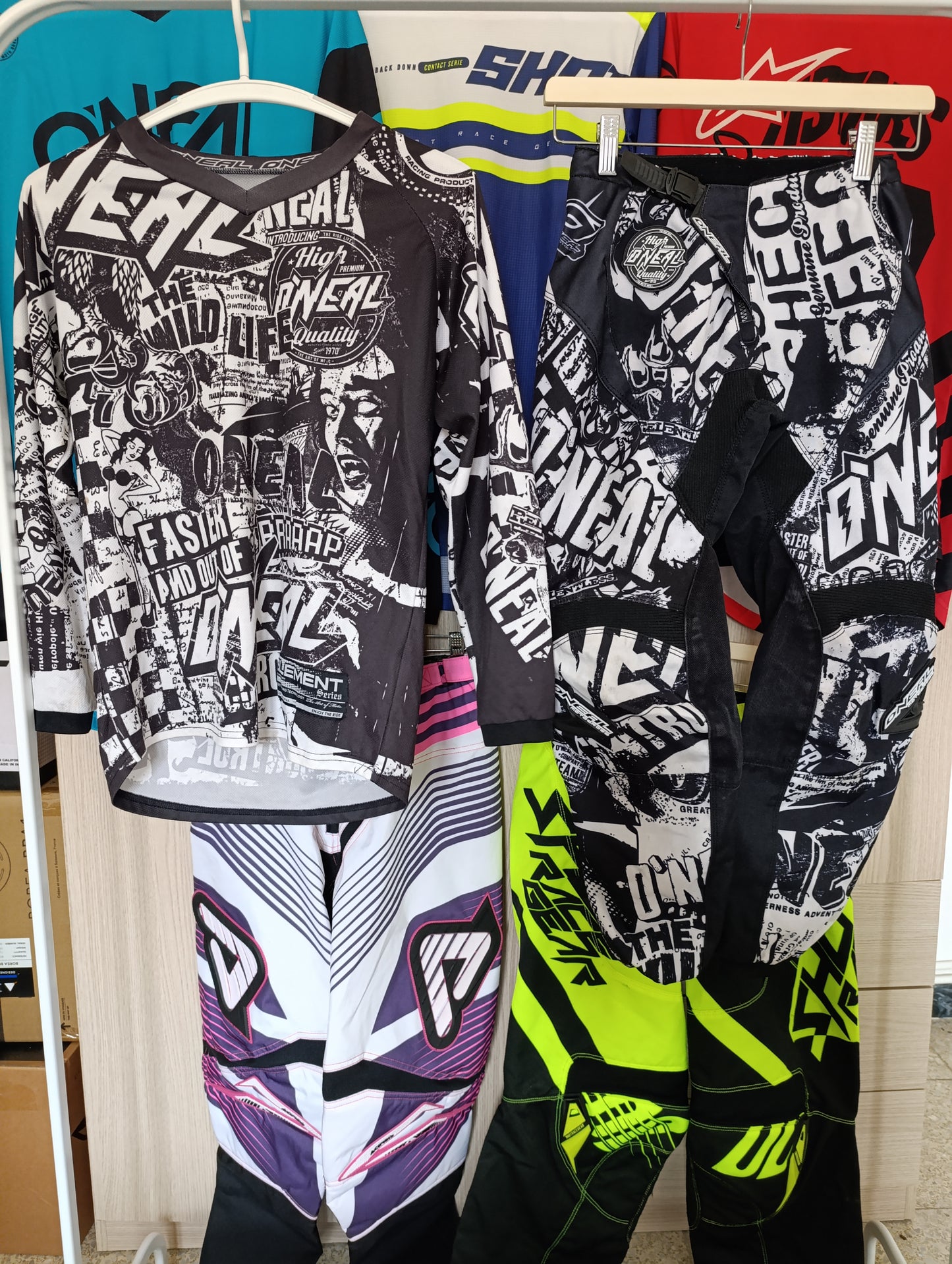 Traje motocross Niño talla L