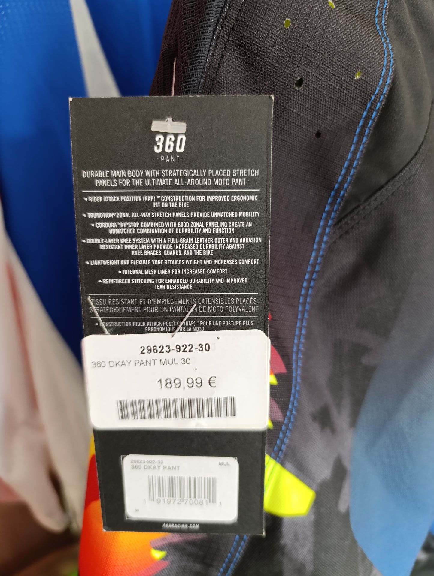 Pantalón motocross Fox