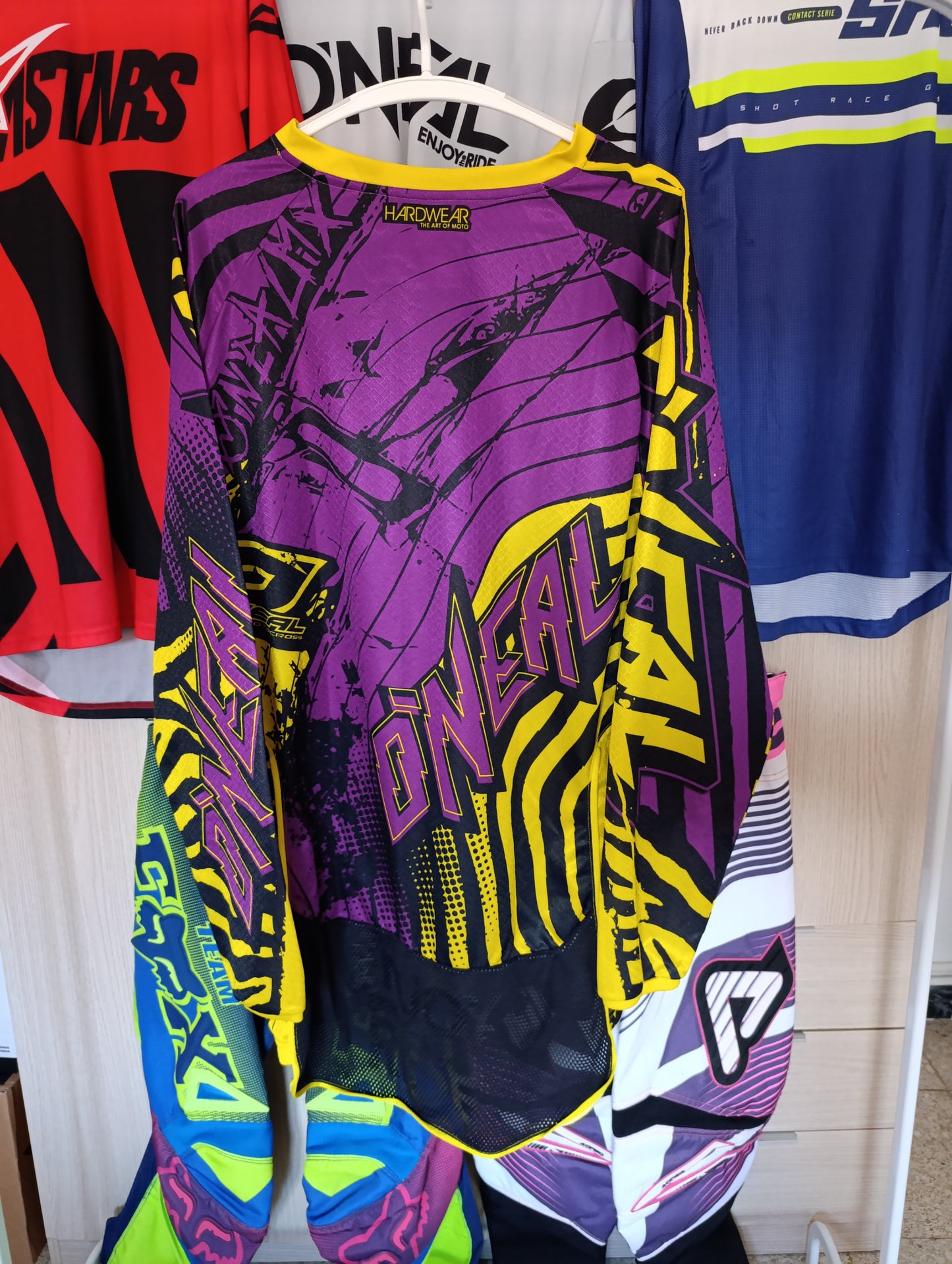 Camiseta O'Neal retro morada XL