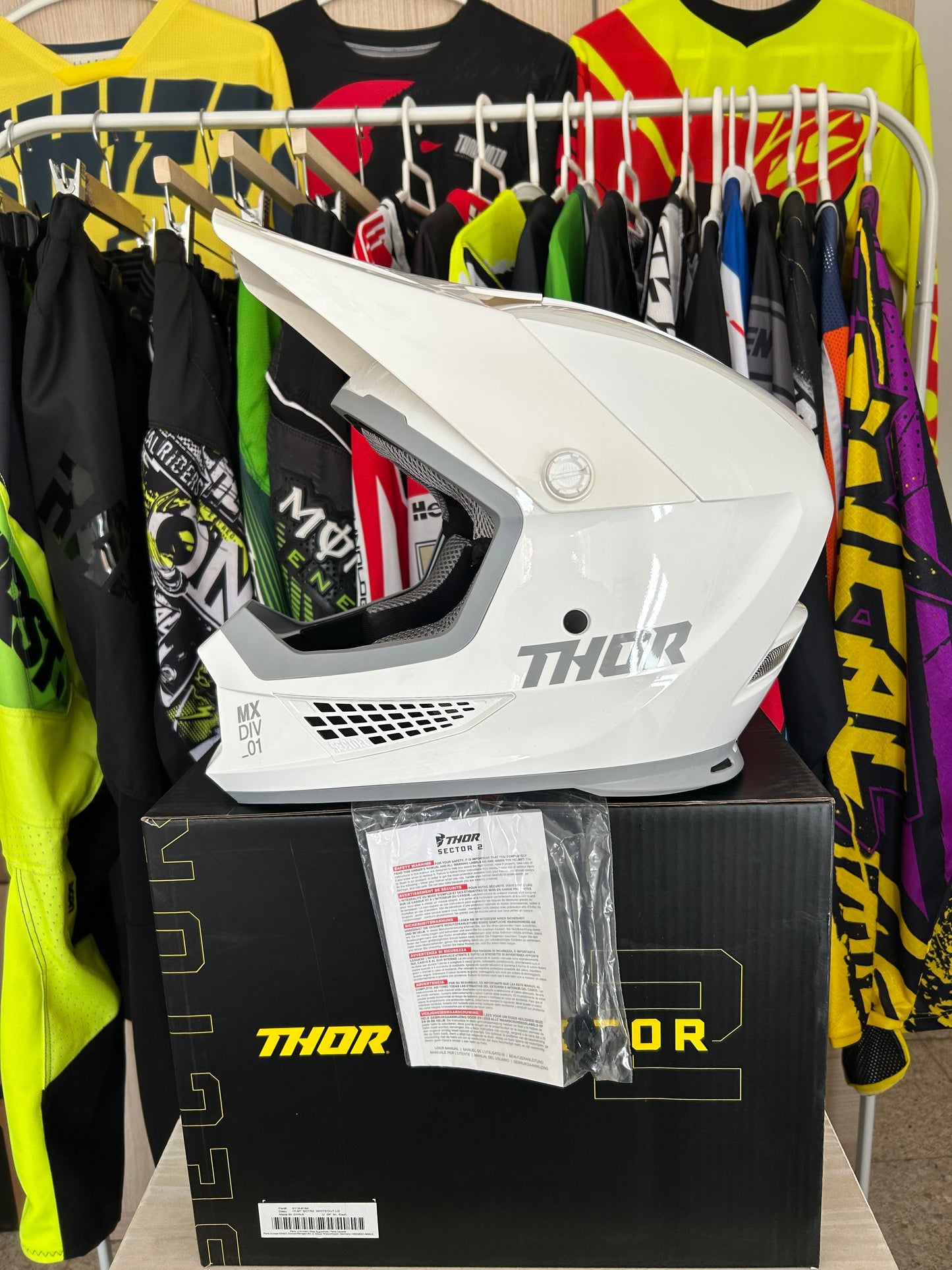 Casco Thor sector 2 White