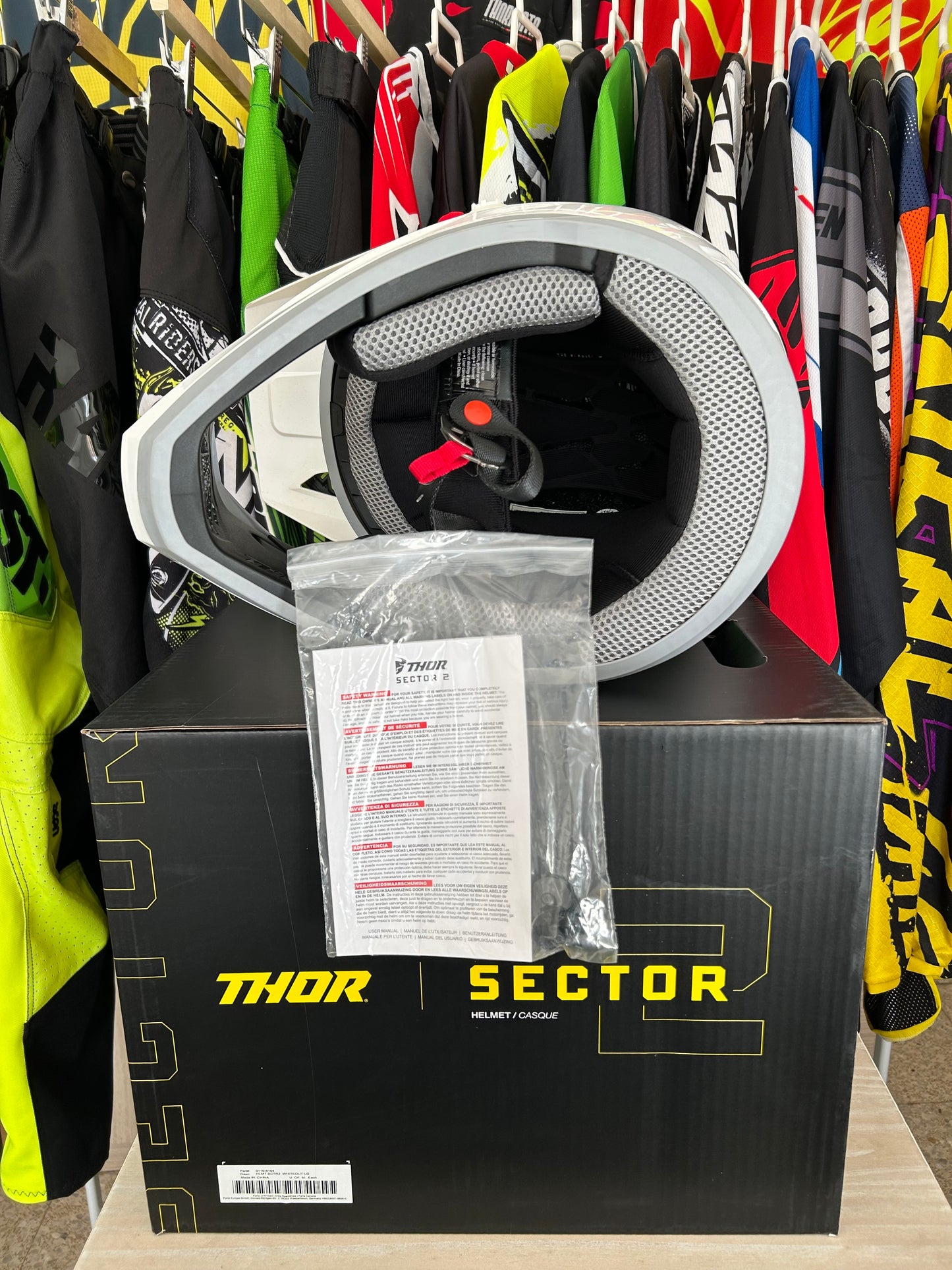 Casco Thor sector 2 White