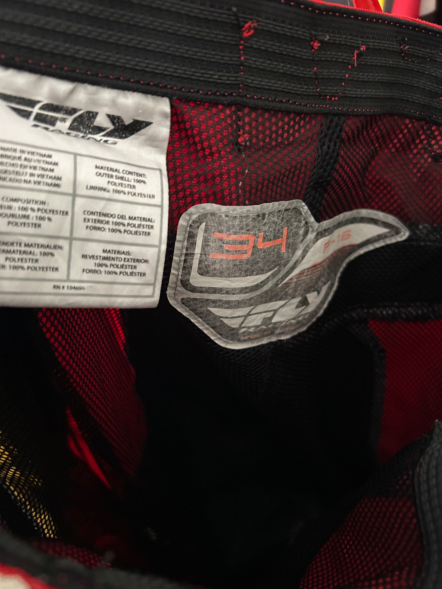 Equipación Motocross Fly Racing