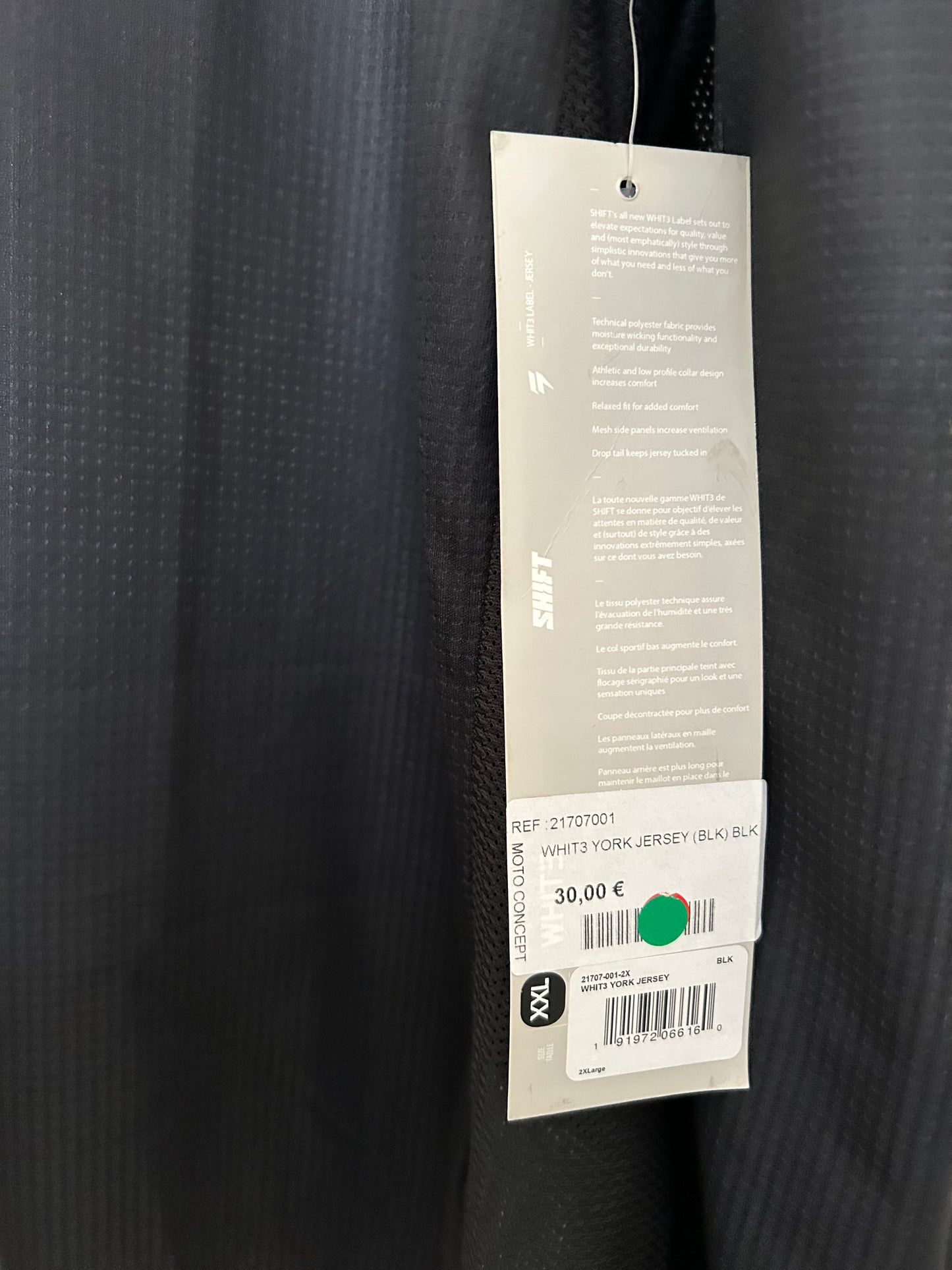 Camiseta Shift negra