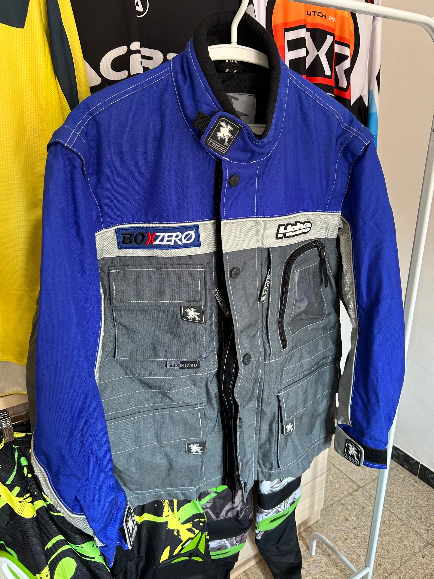 Cazadora Chaleco enduro Hebo